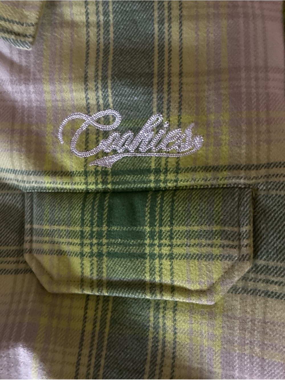 Brand New with tags. Cookies plaid full zip jacket. Men’s size small - Picture 2 of 4
